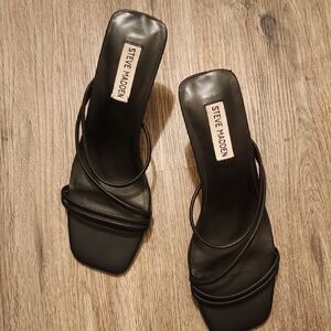 Steve Madden Black Women's Sandals